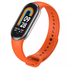 Ремінець Mi Smart band 8/9 силікон Помаранчевий