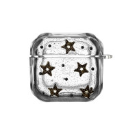 Чохол футляр для навушників AirPods 4 Shiny Crystal Stars
