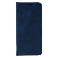 Чохол книжка Business leather Samsung A22 темно-синій