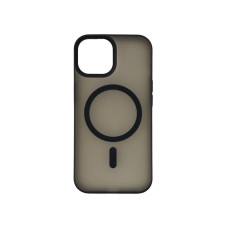 Чехол накладка Smoky Case with MagSafe iPhone 13 / 14 Black
