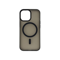 Чехол накладка Smoky Case with MagSafe iPhone 13 Pro Black