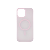 Чохол накладка Smoky Case with MagSafe iPhone 13 / 14 Light Pink