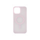 Чохол накладка Smoky Case with MagSafe iPhone 13 / 14 Light Pink