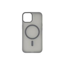 Чехол накладка Smoky Case with MagSafe iPhone 15 Gray