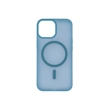 Чехол накладка Smoky Case with MagSafe iPhone 13 Pro Blue