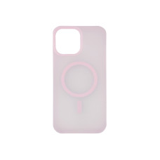 Чехол накладка Smoky Case with MagSafe iPhone 13 Pro Max Light Pink