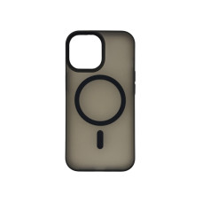 Чехол накладка Smoky Case with MagSafe iPhone 14 Pro Max Black