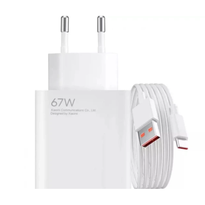 МЗП Xiaomi 67W HyperCharge Combo (Type-A) (BHR9465EU) + кабель USB-C