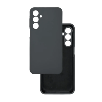 Чохол накладка Silicone Cover Soft Touch ЗК Samsung A25 Темно-сірий