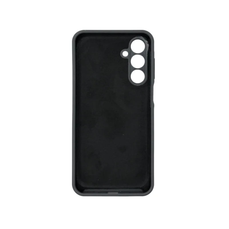 Чехол накладка Silicone Cover Soft Touch ЗК Samsung A25 Темно-серый