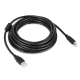 Кабель USB 2.0 AM-BM (3m) black