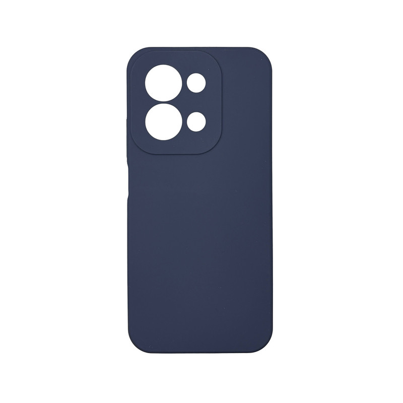 Чехол накладка Silicone Cover Soft Touch ЗК Xiaomi Redmi 15C Тёмно-синий