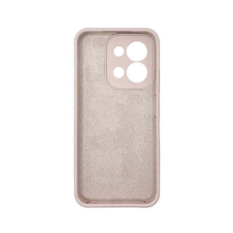 Чохол накладка Silicone Cover Soft Touch ЗК Xiaomi Redmi 15C Пудра