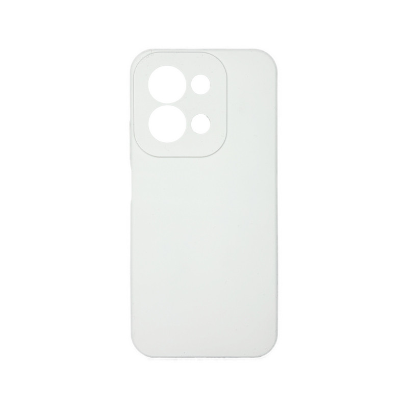 Чехол накладка Silicone Cover Soft Touch ЗК Xiaomi Redmi 15C Белый