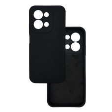Чехол накладка Silicone Cover Soft Touch ЗК Xiaomi Redmi 15C Черный