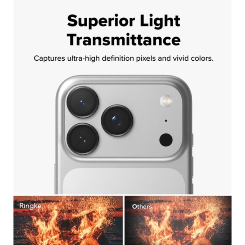 Защитное стекло для камеры iPhone 17 Pro / 17 Pro Max Silver