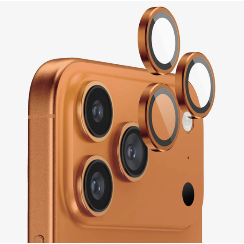 Защитное стекло для камеры iPhone 17 Pro / 17 Pro Max Orange