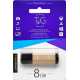 USB Flash T&G TG121 8Gb Vega series золотая