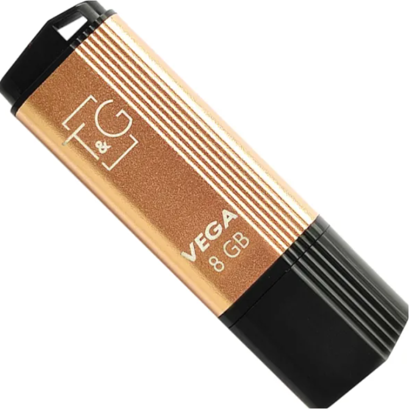 USB Flash T&G TG121 8Gb Vega series золотая