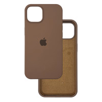 Чохол  Silicone Case iPhone 15 Коричневий (Brown)
