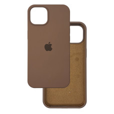 Чохол  Silicone Case iPhone 15 Коричневий (Brown)