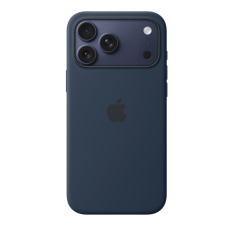Чохол Silicone Case Original with MagSafe за анімацією iPhone 17 Pro Темно-синій (Midnight)