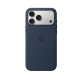 Чохол Silicone Case Original with MagSafe за анімацією iPhone 17 Pro Темно-синій (Midnight)