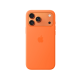 Чехол Silicone Case Original with MagSafe с анимацию iPhone 17 Pro Max оранжевый (Orange)