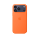 Чехол Silicone Case Original with MagSafe с анимацию iPhone 17 Pro Max оранжевый (Orange)