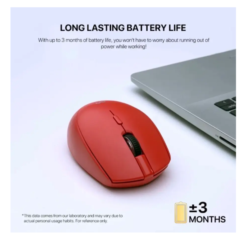 Мишка бездротова FANTECH GO W193D Червона