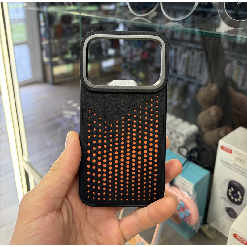 Чохол накладка Kajsa Splendid Collection with MagSafe для iPhone 17 Pro Black