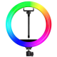 Кольцевая светодиодная Led Лампа 30см Crystal RD-30 RGB с креплением для телефона