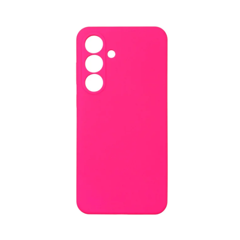 Чохол накладка Silicone Cover Soft Touch ЗК Samsung S26 Фуксія