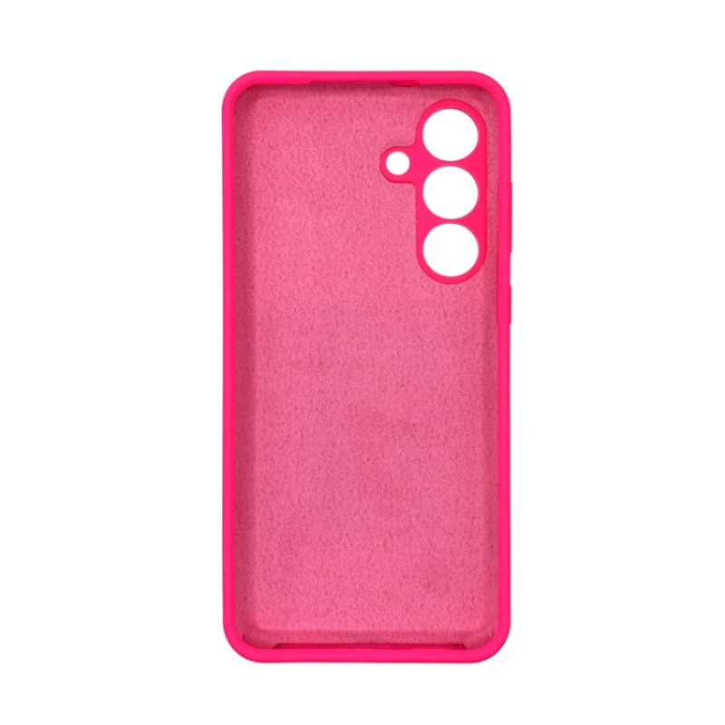 Чохол накладка Silicone Cover Soft Touch ЗК Samsung S26 Фуксія