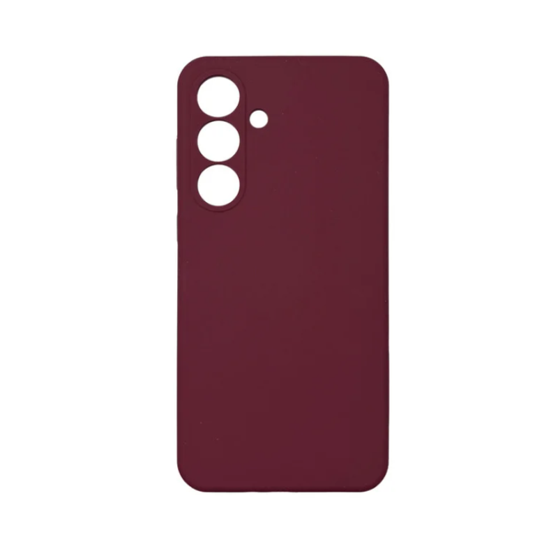 Чохол накладка Silicone Cover Soft Touch ЗК Samsung S26 Бордовий