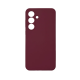 Чохол накладка Silicone Cover Soft Touch ЗК Samsung S26 Бордовий