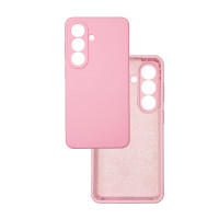 Чохол накладка Silicone Cover Soft Touch ЗК Samsung S26 Рожевий