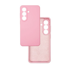 Чехол накладка Silicone Cover Soft Touch ЗК Samsung S26 Розовый
