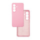 Чехол накладка Silicone Cover Soft Touch ЗК Samsung S26 Розовый