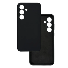 Чехол накладка Silicone Cover Soft Touch ЗК Samsung S26 Plus Черный