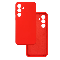 Чехол накладка Silicone Cover Soft Touch ЗК Samsung S26 Plus Красный