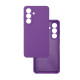 Чехол накладка Silicone Cover Soft Touch ЗК Samsung S26 Plus Фиолетовый
