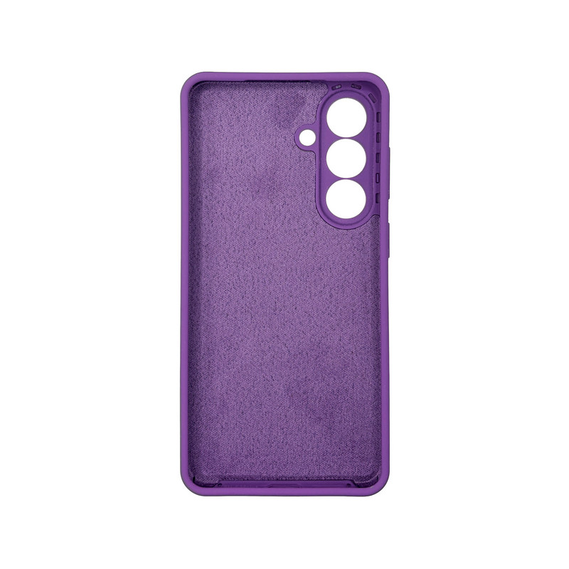 Чехол накладка Silicone Cover Soft Touch ЗК Samsung S26 Plus Фиолетовый