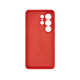 Чехол накладка Silicone Cover Soft Touch ЗК Samsung S26 Ultra Красный