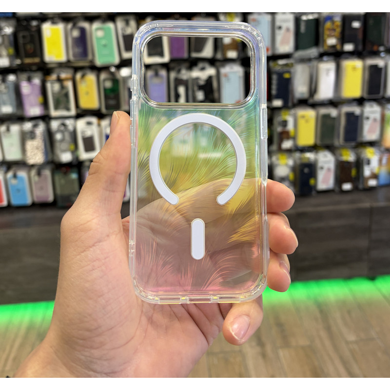 Чехол накладка Prisma MagSafe iPhone 17 Pro Feather