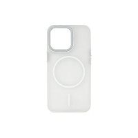 Чехол накладка Matte Corrugated Camera with MagSafe iPhone 13 Pro White