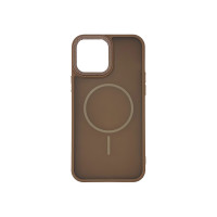 Чохол накладка Matte Corrugated Magnetic iPhone 13 Pro Max Brown