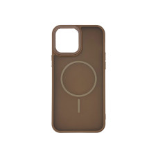 Чехол накладка Matte Corrugated Magnetic iPhone 13/14 Brown