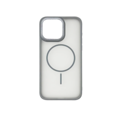 Чехол накладка Matte Corrugated Magnetic iPhone 14 Pro Lite Grey