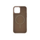 Чехол накладка Matte Corrugated Magnetic iPhone 14 Pro Brown
